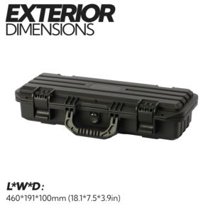 Hard Plastic <span class=keywords><strong>Case</strong></span> Fabrikant Waterdichte Vochtwerende Draagbare Pp Bescherming Doos Caja De Almakenamiento Kleine Lange <span class=keywords><strong>Case</strong></span> - Product Image 3