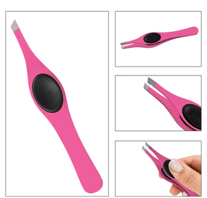 Pince à épiler pointue pour sourcils en acier inoxydable finition miroir, outil de beauté pour l'épilation des poils des sourcils - Product Image 2