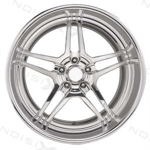 ล้อฟอร์จบิลเล็ต 24x15 26x10 26x16 5x4.75 5x5 ขอบขัดเงา 5 ก้าน สำหรับ Chevy Camaro Chevelle C10 ล้ออลูมิเนียม - Product Image 2