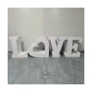 Tavolo LOVE gigante lucido LOVE letting Table lettera tendone di matrimonio Dessert Display festa di ricevimento eventi