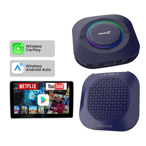 CarlinKit <span class=keywords><strong>Android</strong></span> 13 Carplay 8 Go de RAM 128 Go de ROM Dispositif <span class=keywords><strong>Android</strong></span> Auto sans fil Boîte intelligente AI pour voiture Adaptateur CarPlay Netflix - Product Image 1