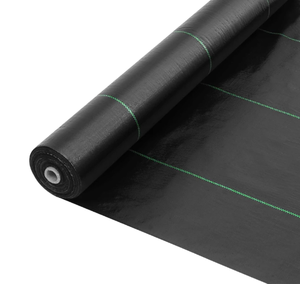 Toile tissée en PP noir écologique <span class=keywords><strong>anti</strong></span>-mauvaises <span class=keywords><strong>herbes</strong></span>, barrière <span class=keywords><strong>anti</strong></span>-<span class=keywords><strong>herbes</strong></span> pour la protection agricole - Product Image 5