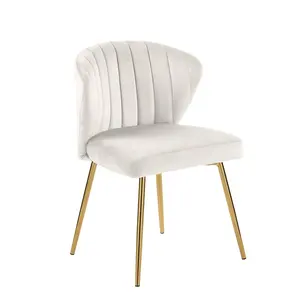 Стулья для столовой по Заводской Цене роскошная мебель для дома современный обеденный стул из белой кожи стандартная упаковка 30 шт.