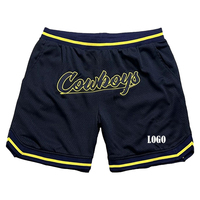 Shorts de basket-ball en maille pour hommes personnalisés en gros personnalisés hommes enfants rétro Just Don Shorts de basket-ball vierges