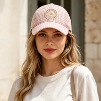 Casquette de baseball décontractée ajustable avec logo personnalisé brodé, motif coloré, visière incurvée, nouvelle conception