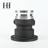 Accessoires pour camions-citernes HeHeng HH803-F : Raccord rapide pour station-service, port de décharge d'huile de 4 pouces, récupération de vapeurs de carburant en fonte