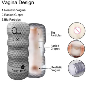 Masturbatore Maschile Manuale in Gomma Morbida, Giocattolo Sessuale per Adulti con Apertura Anale e Vaginale, Simulatore di Orgasmo a Suzione, Allenatore per il Pene - Product Image 5