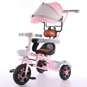 Passeggino per bambini di alta qualità triciclo per bambini giro in auto bici walker triciclo per bambini