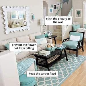 Ruban adhésif multifonction Double face, en Gel Transparent lavable, sans traces, réutilisable, nano mm - Product Image 6