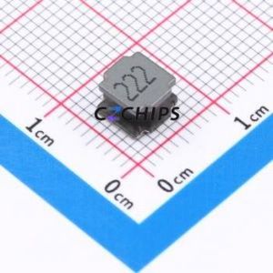 Inducteur de puissance YNR6045-222M SMD, 6x6mm (Inductance : 2,2mH) (Précision : 20%) Résistance en courant continu (DCR) : 10 Ohm - Product Image 1