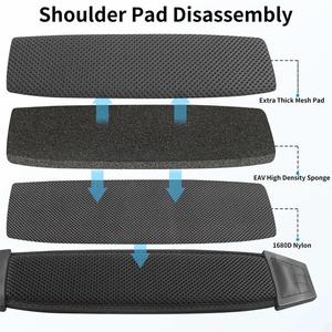 Fashion Classic Portable Nylon Woven Webbing Adjustable Shoulder Detachable Cross Body Heavy Duty High Quality Universal - Product Image 4