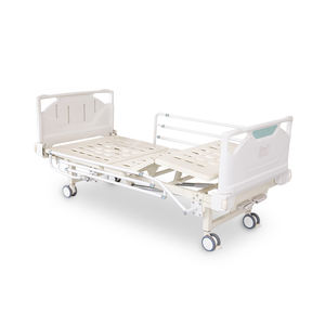 Бестселлер от производителя: 2-функциональная механическая больничная кровать для пациентов с двойным механизмом качания и бортиками в японском стиле - Product Image 6