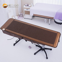 Matelas de massage thermique chauffant en tourmaline personnalisé Jiwan Lejia pour coin bien-être (vente en gros)