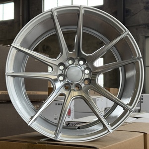17 pouces 8 trous pcd100 108 <span class=keywords><strong>jantes</strong></span> de machine hyper argentées en fonte d'aluminium pour <span class=keywords><strong>peugeot</strong></span> 208 toyota avalon <span class=keywords><strong>2008</strong></span> - Product Image 2