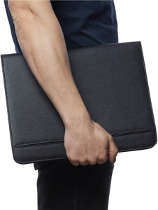 Imitación de cuero cuir portefeuille A4 Bloc de notas ranura para tarjeta compartimento maletín <span class=keywords><strong>cartera</strong></span> con cierre de cremallera - Product Image 2