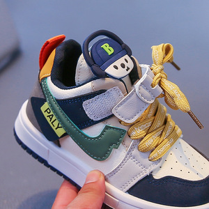 Nouvelles baskets montantes souples antidérapantes à lacets pour filles et garçons, collection automne 2025, idéales pour l'école et le basketball - Product Image 4