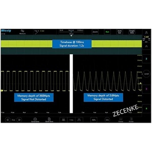 ออสซิลโลสโคปแบบแท็บเล็ต Micsig GEN 5 รุ่น <span class=keywords><strong>ETO</strong></span> ซีรีส์ 350MHz-500MHz 4 ช่องสัญญาณ อัตราการสุ่มตัวอย่าง 3GSa/<span class=keywords><strong>s</strong></span> มือสอง - Product Image 4