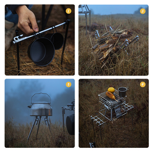 Camping en plein air titane acier inoxydable fer tente cheville acier inoxydable tente clou camping tente cheville - Product Image 5