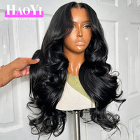 Perruques Cheveux Humains Ondulés Profonds 2026 en Promotion, Perruque Frontale en Dentelle HD 13x4 Pré-Pluckée, Nœuds Blanchis, Sans Colle, Cheveux Vierges Brésiliens