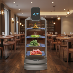 <span class=keywords><strong>Robot</strong></span> <span class=keywords><strong>de</strong></span> livraison <span class=keywords><strong>de</strong></span> nourriture pour cafés et boulangeries, adapté à la livraison <span class=keywords><strong>de</strong></span> pâtisseries et <span class=keywords><strong>de</strong></span> café - Product Image 4