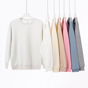 Bán Buôn Mùa Đông 300gsm Trống Dài Tay Áo Crew Neck Men's Quá Khổ Áo - Product Image 4