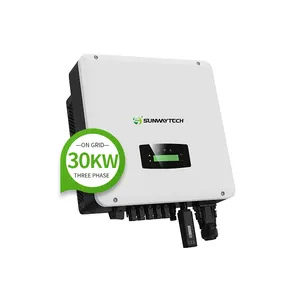 Venta caliente 380Vac Inversores solares Inversor solar atado a la red trifásico 20W 30W 50W para sistema eléctrico