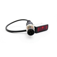 Sensor Fotoelektrik NPN FT 25 RHD NS M4 608 11002 10-30VDC 3 400mm Teach in Red LED M8 4 Pin untuk Otomasi