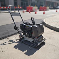 Compacteur à plaques vibrant CE pour asphalte et sol, moteur Loncin, portable, pour la construction routière - Vente chaude