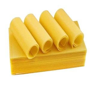 Pomelo Handmade DIY Candle 415*195mm Yellow Beehive Base Beekeeping <b>Tools</b> & Beeswax Honeycomb 30PCS New Bee <b>House</b> - Product Image 5