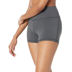 High Quality Lightweight Breathable Eco-friendly Gym Wear Yoga Shorts Women Elastic Waist Mid Waist Running Shorts - Product Image 4