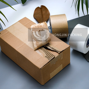 <strong>Brown</strong> Packaging Paper <strong>Tape</strong> Heavy Duty Ecommerce <strong>Packing</strong> Wet Water Reinforced Kraft Paper <strong>Tape</strong> - Product Image 5