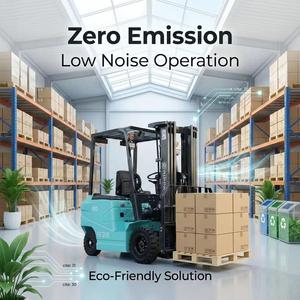 รถยกไฟฟ้า RF20E 2 ตัน แบบถ่วงน้ำหนัก สำหรับคลังสินค้า มอเตอร์คุณภาพสูง รับประกัน 1 ปี ยกสูงได้ 3000 มม. ยี่ห้อ Ding Lang - Product Image 3