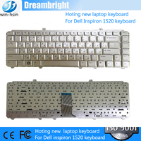 Clavier russe argenté pour Dell Inspiron 1525 1520 1526 XPS M1330 M1530, clavier interne de remplacement pour ordinateur portable