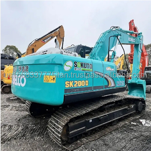 Excavatrice sur chenilles hydraulique Kobelco SK350D d'occasion, modèle 2022, 20 tonnes, godet de 1 m³, état d'origine, en stock - Product Image 2