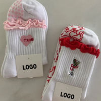 Chaussettes de yoga OEM de haute qualité en gros, personnalisables avec logo, colorées, antidérapantes, pour la gym, le Pilates et l'exercice d'automne