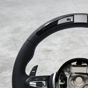 Volante Deportivo <span class=keywords><strong>de</strong></span> Cuero con LED Negro para BMW M3 M4 M5 F23 F20 F22 F25 F26 F30 F32 F35 F34 F36 F82 F10 F12 F15 F16 F18 E87 E90 E71 - Product Image 6