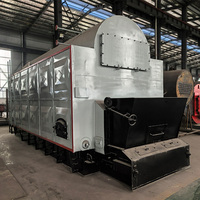 Chaudière à vapeur industrielle au biomasse DZL de 8 tonnes/h, haute sécurité, facile à utiliser, entièrement automatique pour les usines de fabrication