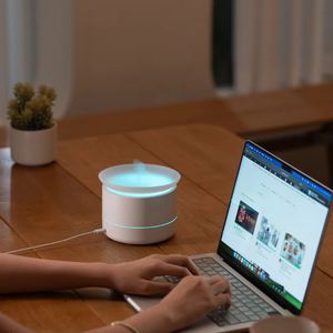 New 200ml hương liệu mùi hương điện tử máy nước hoa tùy chỉnh ngọn lửa siêu âm USB khuếch tán cho văn phòng nhà - Product Image 6