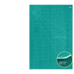 Tapis <span class=keywords><strong>de</strong></span> découpe auto-cicatrisant en <span class=keywords><strong>PVC</strong></span> 5 plis, double face, antidérapant, pour la couture, le quilting et les loisirs créatifs A0 A1 A2 - Product Image 1