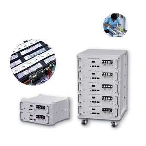 Batterie de stockage d'énergie empilable 3U 5/10/30KWH au phosphate de fer et de lithium, système d'alimentation de secours, nouveau modèle en armoire - Product Image 1