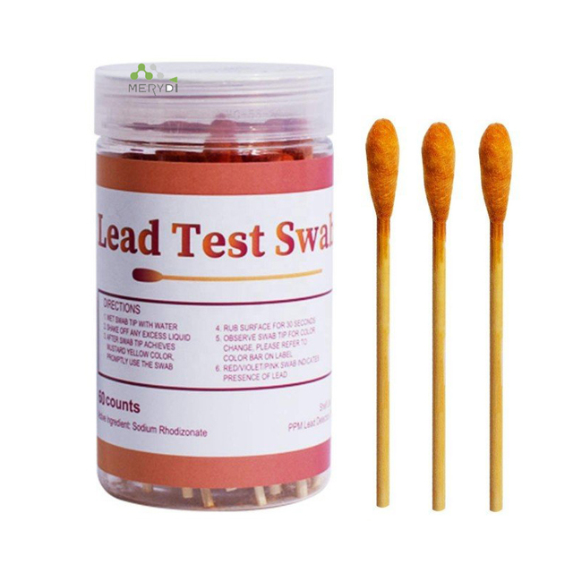 Manufacturer Household Lead test Kit Quick Check Paint Toy Furniture Surface Lead test Swabs