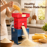 Moulin à farine portable, machine à moudre le maïs électrique durable pour usage domestique et industriel, vente en gros