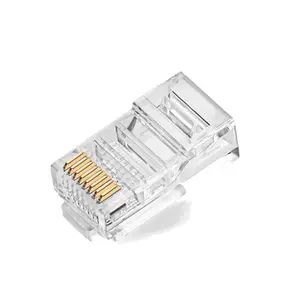 Aixton/RJ45 Konektor Harga Pabrik CAT6 Unshielded RJ45 PLUG Modular/UTP Cat5e, RJ45 Plug/Kepala Kristal