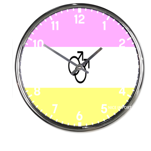 Horloge murale ronde Victory Over AIDS Rainbow, horloge silencieuse classique sans tic-tac, fonctionnant à piles, pour bureau, salon - Product Image 5