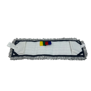 Recharge de tampon de serpillière en microfibre filée grise avec <span class=keywords><strong>Velcro</strong></span> pour nettoyage - Product Image 2
