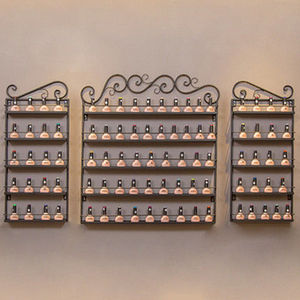 Support mural moderne portable à 5 niveaux pour vernis à ongles, en fer forgé, écologique, couleur au choix, pour salon - Modèle 2026 - Product Image 1