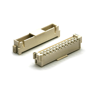 ขั้วต่อส่วนหัวของขาเวเฟอร์ XH SMD 2.5มม.: XH2.5เวเฟอร์180 ° SMD LCP วัสดุ12P Covered - Product Image 1