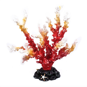 Rojo Coral de resina venta gran roca arrecife Artificial <span class=keywords><strong>acuario</strong></span> - Product Image 1