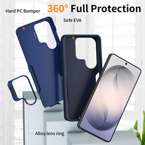 Nueva <span class=keywords><strong>Funda</strong></span> Protectora para Teléfono con Soporte de Lente de Aleación para <span class=keywords><strong>Samsung</strong></span> Galaxy S26 S25 S24 S23 <span class=keywords><strong>S22</strong></span> <span class=keywords><strong>Ultra</strong></span> Plus, Resistente a Impactos, Reforzada, A37 A57 A07 A17 - Product Image 5