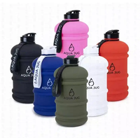 Bouteilles d'eau personnalisées en plastique 2,2l demi-gallon 2.2 litres sans BPA